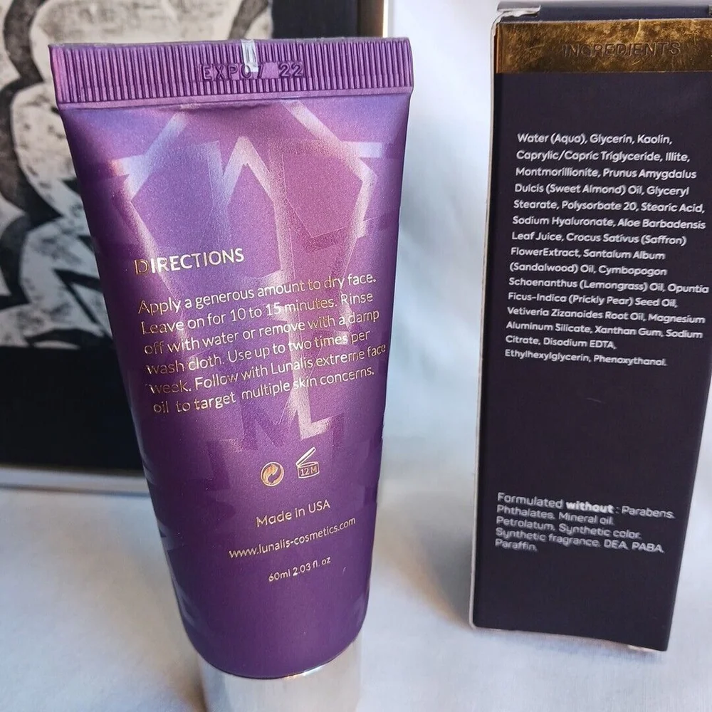 Lunalis Skin Revival Clay Mask Extreme Formula 60 ml
